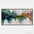 ARTOVITAS Terra Flow – Textured Abstract Landscape Impasto Oil Painting - image 1