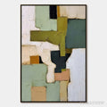 ARTOVITAS Terra Firma – Textured Wabi Sabi Abstract Oil Painting - image 1