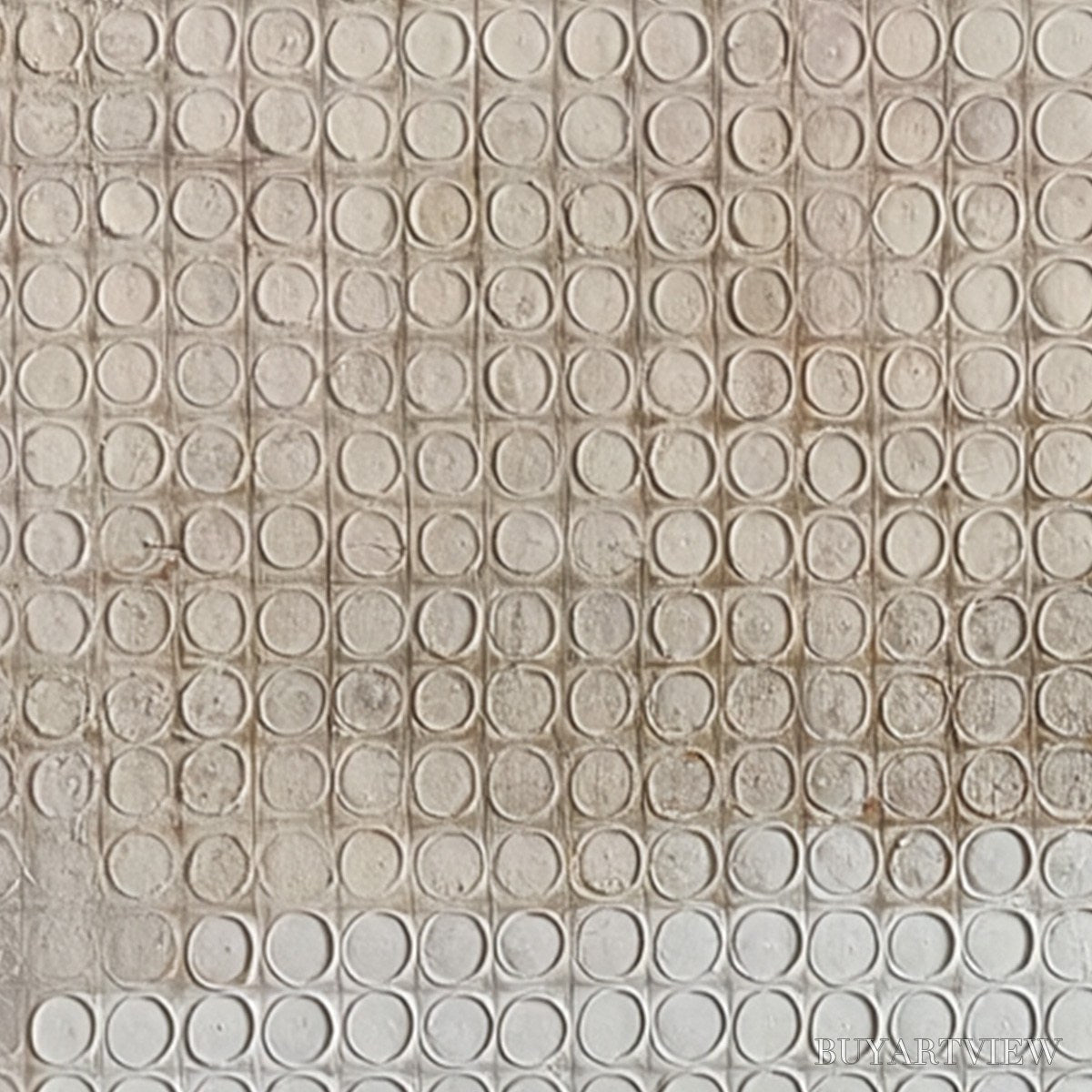 ARTOVITAS Silent Rhythm – Textured Wabi Sabi Abstract Painting in Neutral Tones - image 5