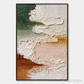 ARTOVITAS Earthen Veil – Textured Abstract Earth Tone Impasto - image 1