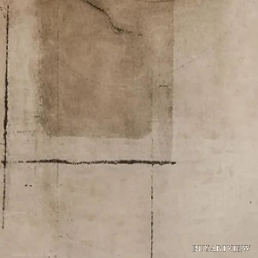 ARTOVITAS Terra Incognita – Wabi Sabi Inspired Textured Abstract Earth Tone Painting - image 3