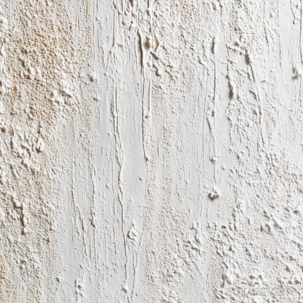 ARTOVITAS Terra Alba – Textured Wabi Sabi Minimalist Abstract Painting - image 3