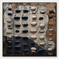 ARTOVITAS River Stones – Textured Neutral Abstract Oil Painting - image 1