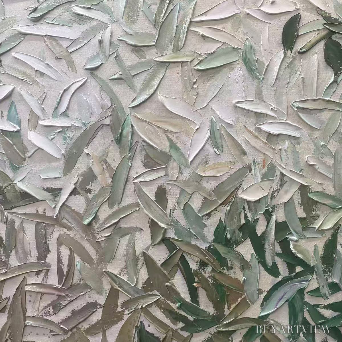 ARTOVITAS Whispering Winds – Textured Abstract Landscape Oil Painting - image 3