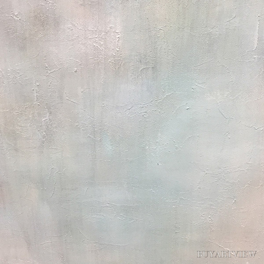 ARTOVITAS Misty Morning – Textured Minimalist Abstract Oil Painting - image 3