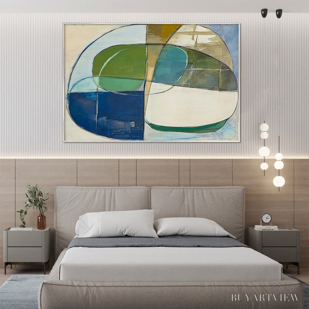 ARTOVITAS Strata – Abstract Minimalist-Inspired Oil Painting - image 4