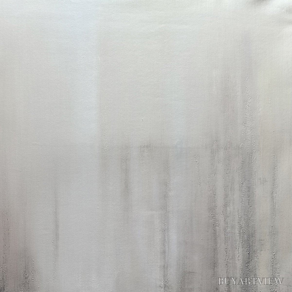 ARTOVITAS Abstract Waterfall Triptych – Minimalist Landscape Painting Set of 3 - image 6