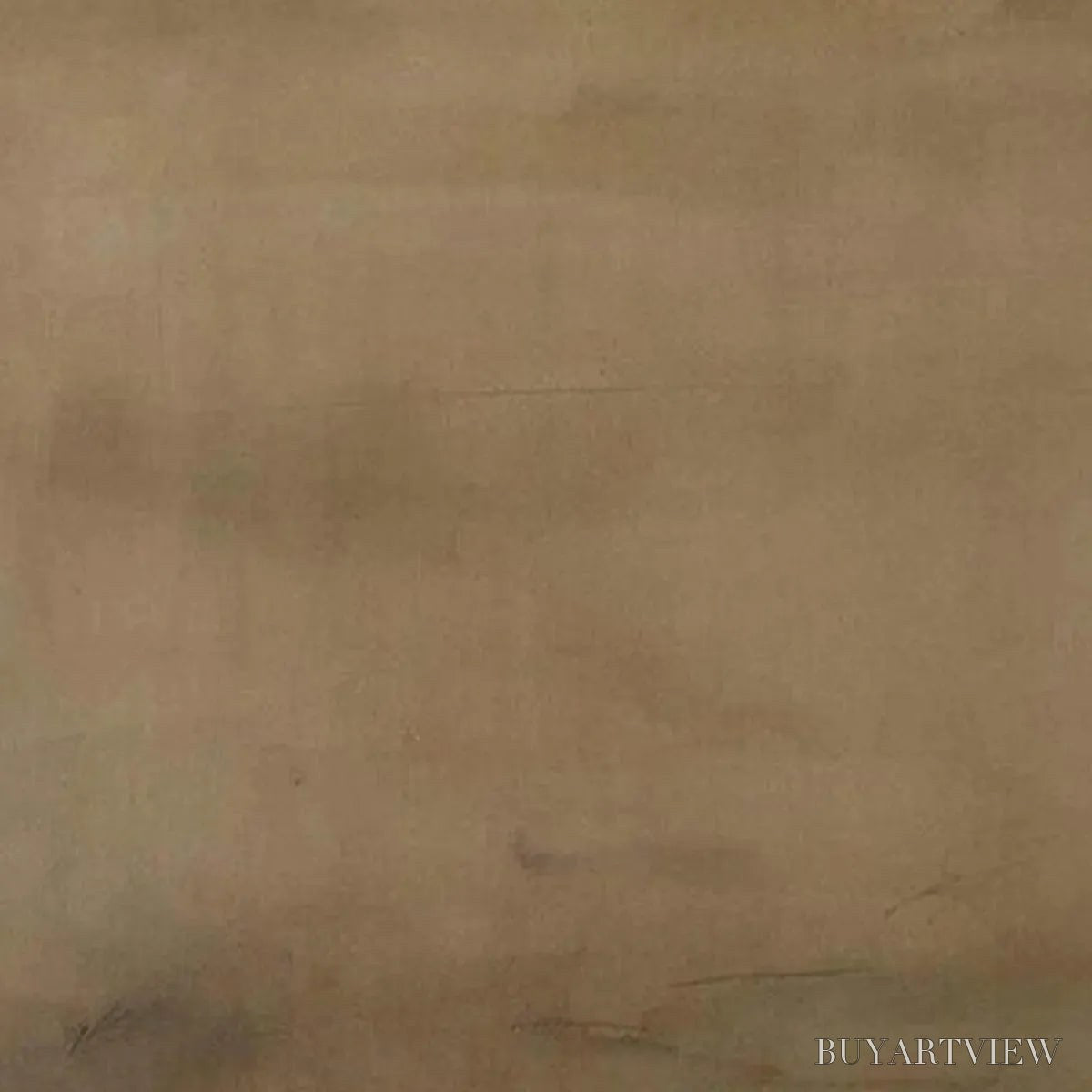ARTOVITAS Earthy Minimalist Landscape – Minimalist Abstract Painting in Brown - image 5
