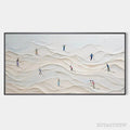 ARTOVITAS Fairway Vista – Textured Golf Course Landscape Painting - image 1