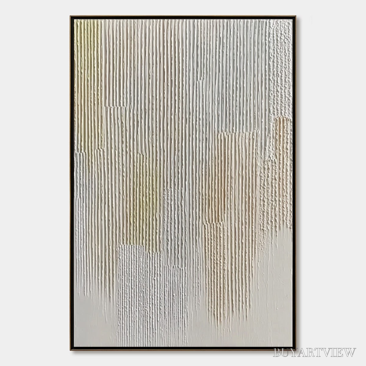 ARTOVITAS Earthen Rhythm – Textured Wabi Sabi Abstract - image 1