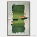 ARTOVITAS the Arena – Textured Abstract Sports Painting with a Minimalist Feel - image 1