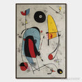 ARTOVITAS Cosmic Notes – Modern Abstract Geometric Oil Painting - image 1