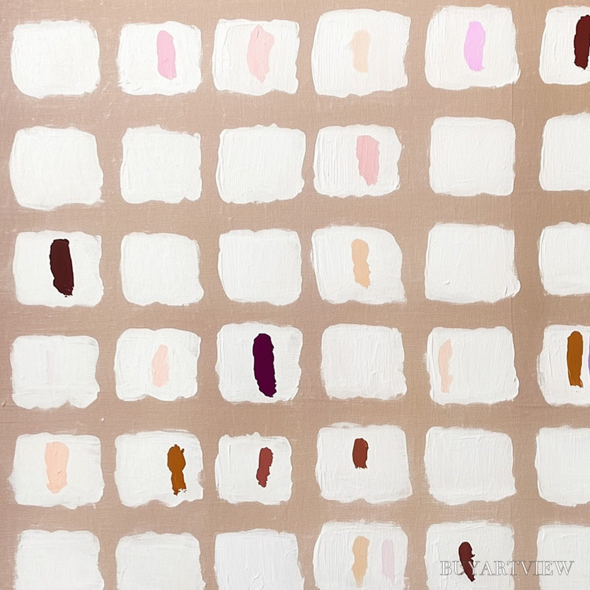 ARTOVITAS Color Field Study – Minimalist Abstract Oil Painting - image 6
