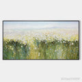 ARTOVITAS Whispering Meadow – Impressionistic Wildflower Field Oil Painting - image 1