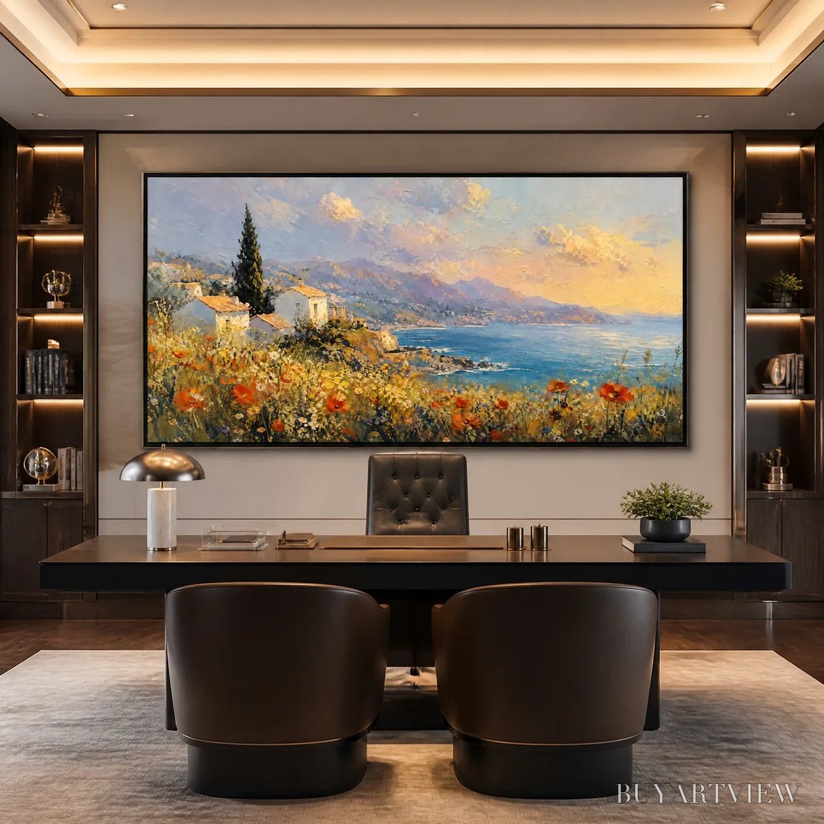 ARTOVITAS Lemon Coast – Mediterranean Coastal Landscape - image 2