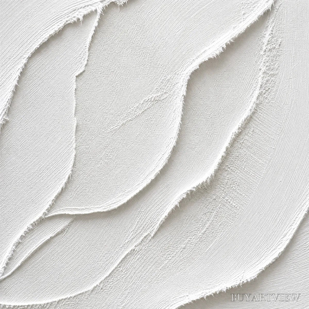 ARTOVITAS Aegean Calm – Minimalist White Textured Wabi Sabi Set - image 3