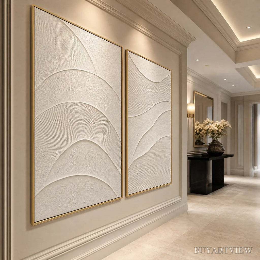 ARTOVITAS Serene Rhythm – Minimalist Textured Wabi Sabi Set - image 4