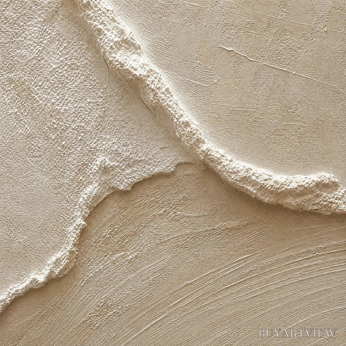 ARTOVITAS Coastal Drift – Wabi Sabi Inspired Textured Abstract Painting Set - image 3