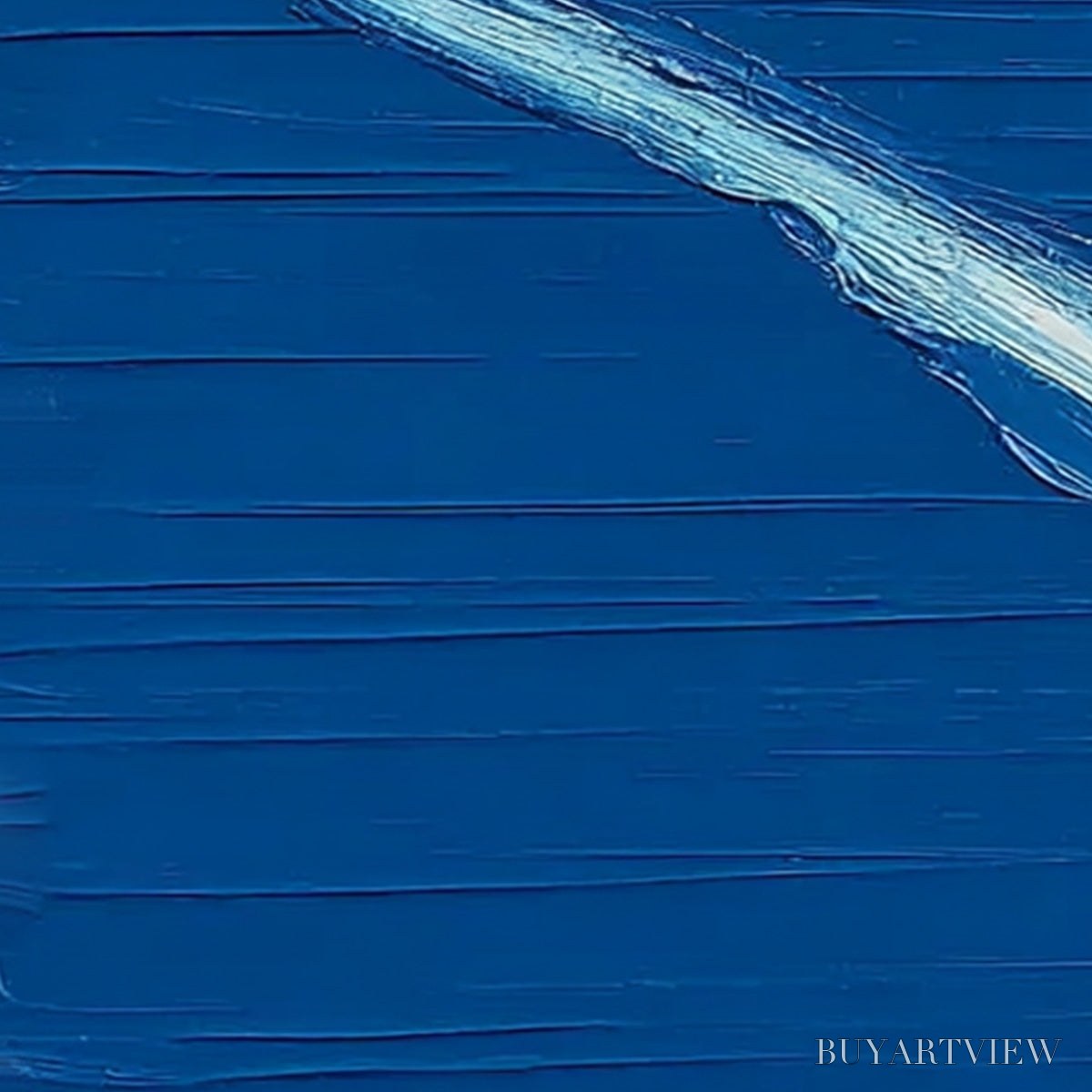 ARTOVITAS Voyage – Minimalist Textured Abstract Sailboat Painting - image 3