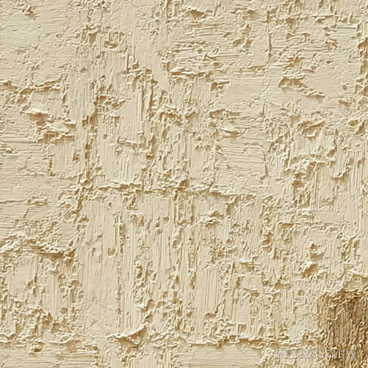 ARTOVITAS Coastal Vespers – Textured Wabi Sabi Abstract Beach Painting - image 5