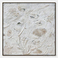 ARTOVITAS Tidal Relics – Textured Wabi Sabi Abstract Ocean Painting - image 1