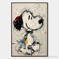 ARTOVITAS Dreamer'S Doodle – Textured Pop Art Character Painting - image 1