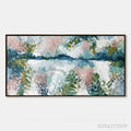ARTOVITAS River of Petals – Textured Abstract Floral Landscape Painting - image 1