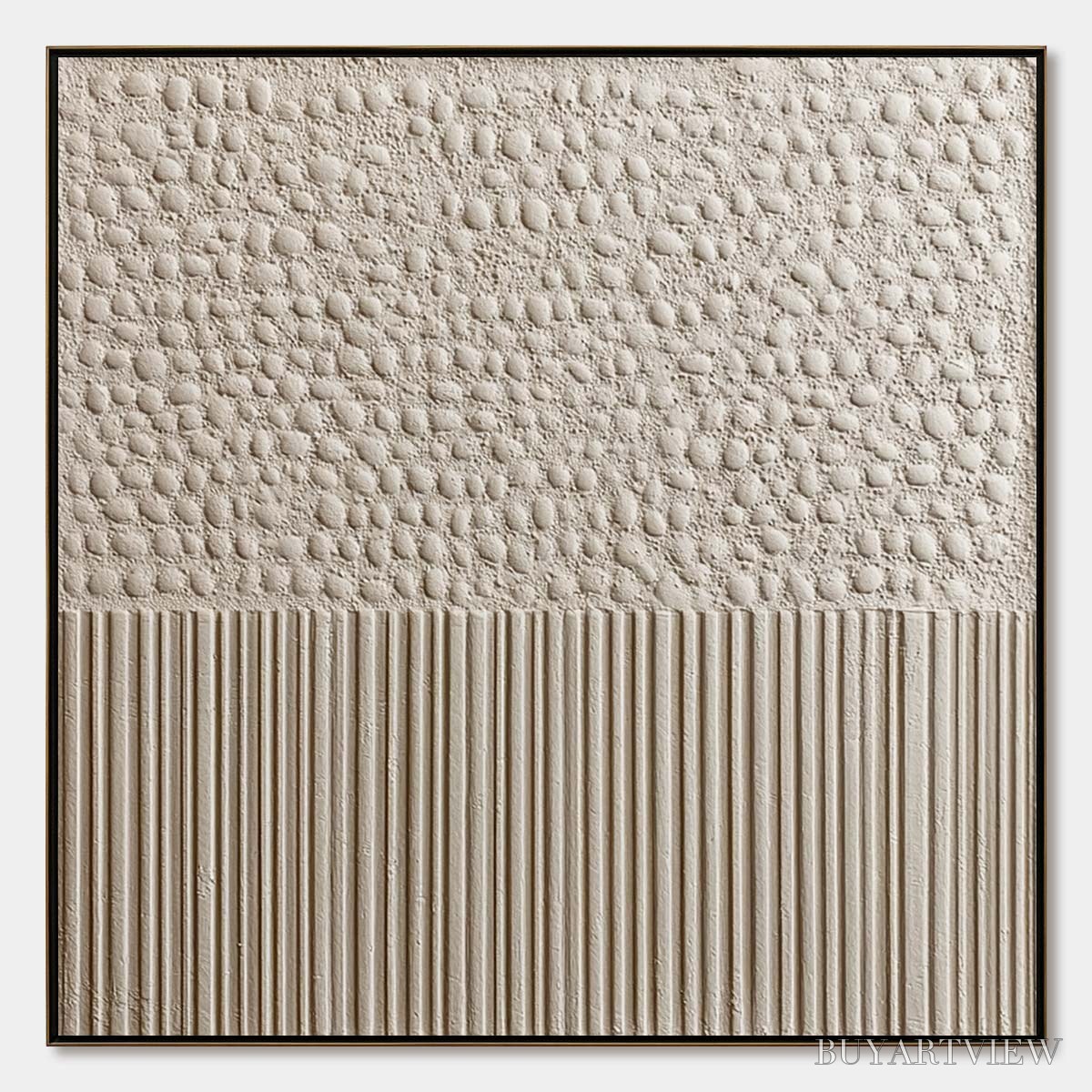 ARTOVITAS Zenith – Textured Wabi-Sabi Minimalist Abstract - image 1