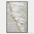 ARTOVITAS Aegean Foam – Textured Wabi Sabi Abstract Ocean Art - image 1