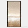 ARTOVITAS Solitude – Textured Minimalist Wabi Sabi Seascape - image 1
