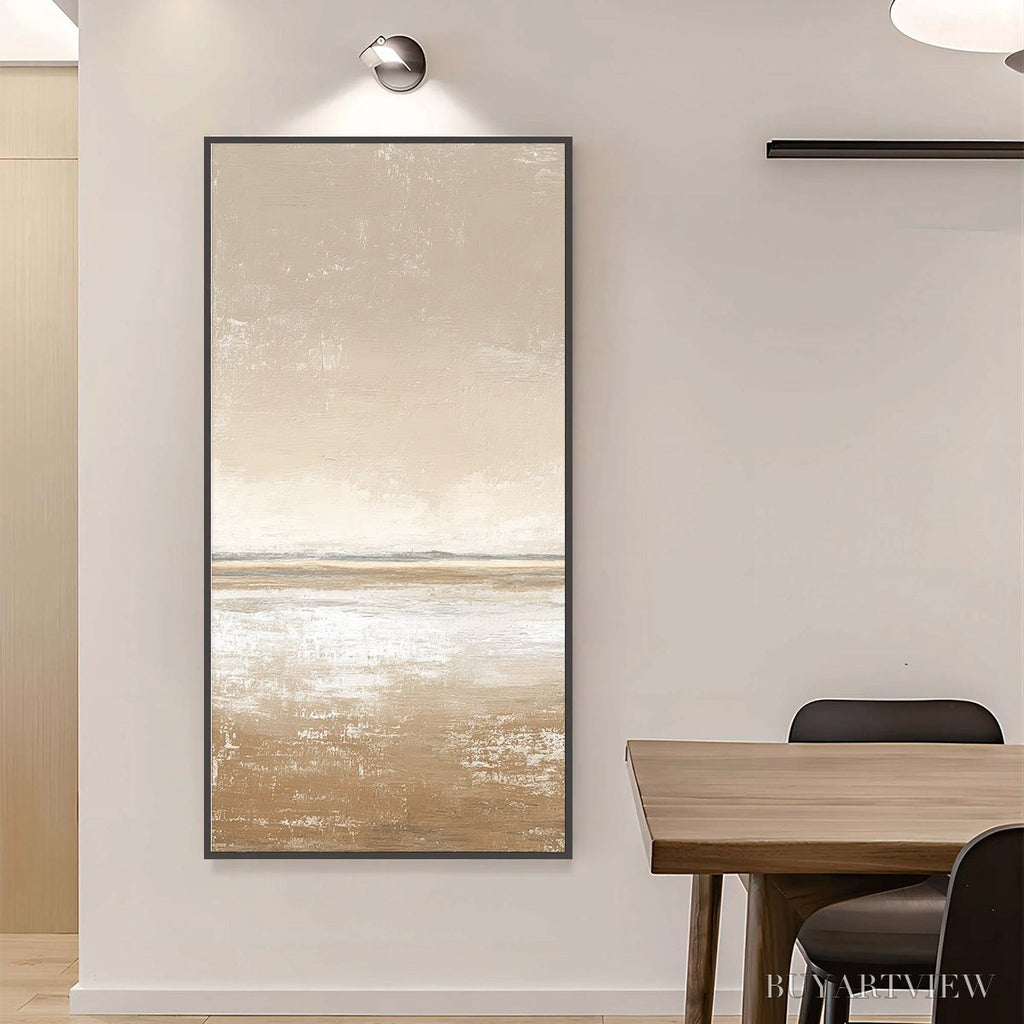 ARTOVITAS Solitude – Textured Minimalist Wabi Sabi Seascape - image 4