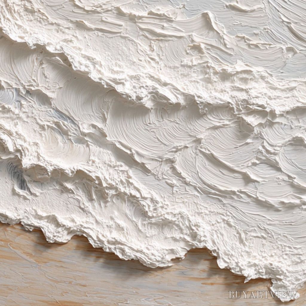 ARTOVITAS Tidal Crest – Heavy Texture Impasto Ocean Wave Painting - image 3