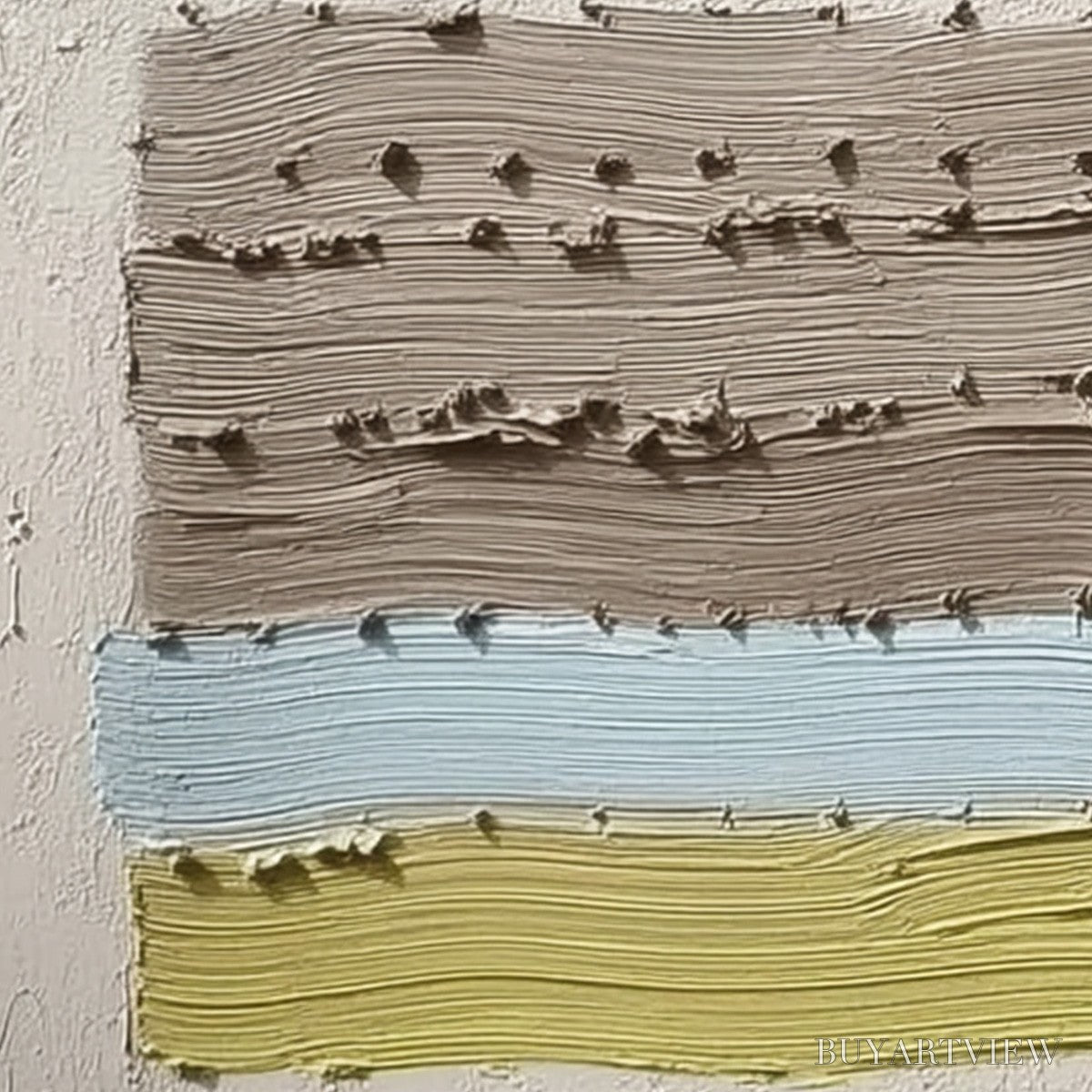 ARTOVITAS Terra Firma – Textured Wabi Sabi Abstract Painting - image 3