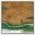 ARTOVITAS Sojourn – Minimalist Wabi-Sabi Landscape with Birds - image 1