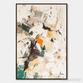 ARTOVITAS Winter'S Kiss – Textured Abstract Impasto Oil Painting - image 1