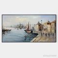 ARTOVITAS Venetian Serenade – Panoramic Cityscape Oil Painting of Venice - image 1