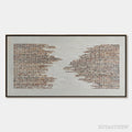 ARTOVITAS Fragments – Textured Minimalist Painting of Deconstructed Architecture - image 1