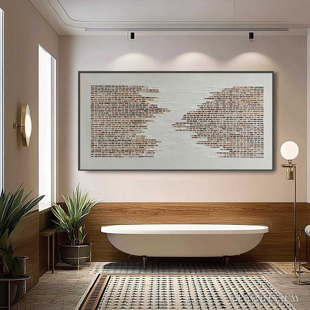 ARTOVITAS Fragments – Textured Minimalist Painting of Deconstructed Architecture - image 2