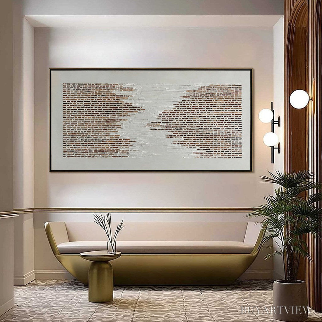ARTOVITAS Fragments – Textured Minimalist Painting of Deconstructed Architecture - image 4