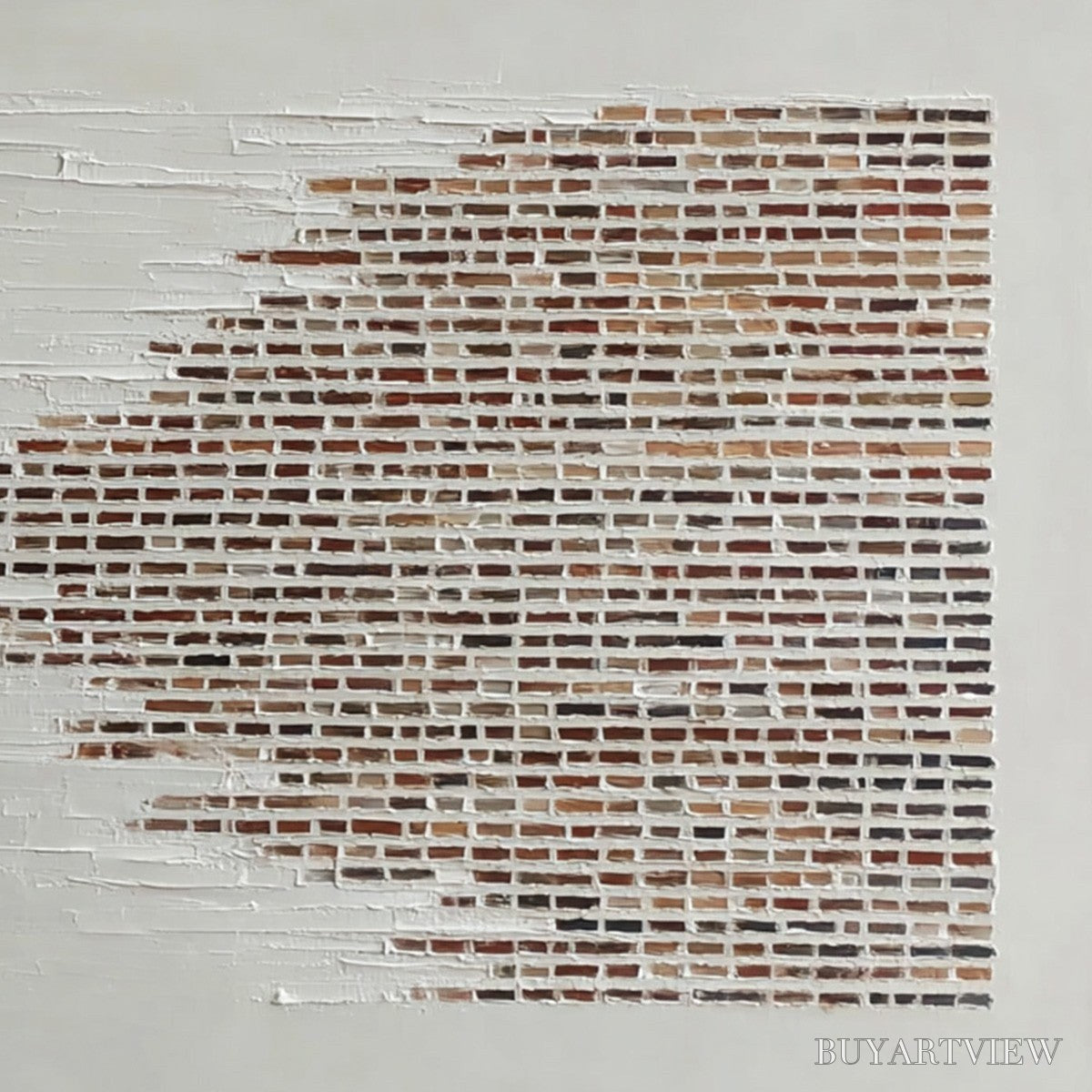 ARTOVITAS Fragments – Textured Minimalist Painting of Deconstructed Architecture - image 5