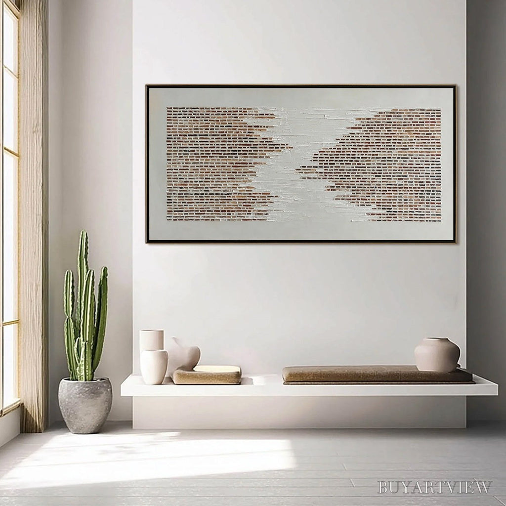 ARTOVITAS Fragments – Textured Minimalist Painting of Deconstructed Architecture - image 6