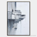 ARTOVITAS Ascent – Minimalist Architectural Abstract Painting - image 1