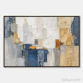 ARTOVITAS Metropolis – Textured Abstract Cityscape Impasto Painting - image 1