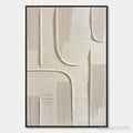 ARTOVITAS Urban Pathways – Textured Minimalist Wabi Sabi Abstract - image 1