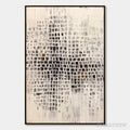 ARTOVITAS Urban Grid – Textured Minimalist Abstract Painting for Modern Decor - image 1