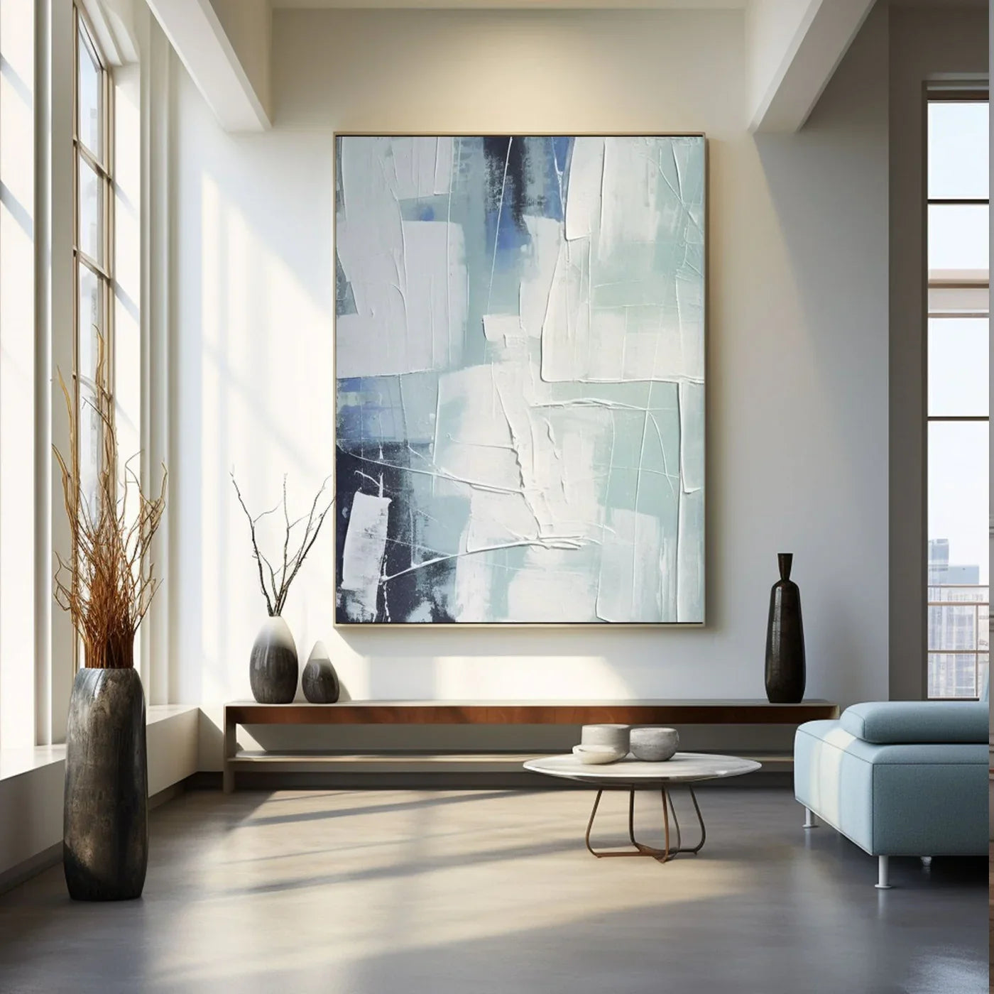Contemporary Minimalist Art #D